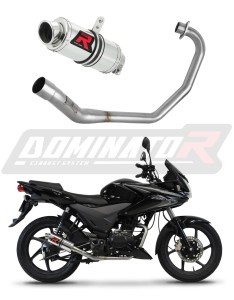 Honda CBF 125 2009 - 2014 Pilna išmetimo sistema Kolektorius išmetimas Duslintuvas GP1 + dB killer medium
