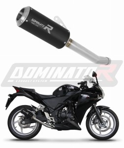 Honda CBR 250 R 2011 - 2013 išmetimas Duslintuvas GP BLACK + dB killer medium