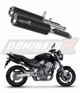 Honda CB 900F HORNET 2002 - 2007 išmetimo sistemos duslintuvas GP BLACK + dB killer medium