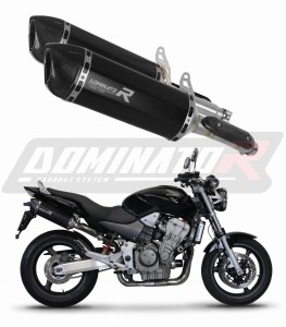 Honda CB 900F HORNET 2002 - 2007 Exhaust Silencer Muffler HP1 BLACK + dB killer medium