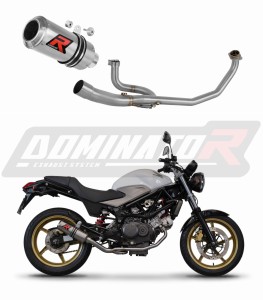 Honda VTR 250 2009 - 2015 Pilna sistema Kolektorius išmetimas Duslintuvas GP + dB killer