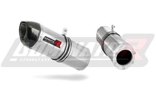 GT 650 EXHAUST Hyosung Muffler Auspuff Sportauspuff Silencer Echappement Silencieux Scarico Scarichi Escape Wydech Tłumik Carbon Tip HP1 Dominator  x