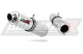 GT 650 EXHAUST Hyosung Muffler Auspuff Sportauspuff Silencer Echappement Silencieux Scarico Scarichi Escape Wydech Tłumik ROUND Dominator  x