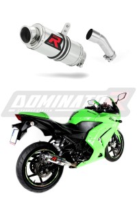 Kawasaki ZX250R 2008 - 2012 išmetimas Duslintuvas GP1 + dB killer medium