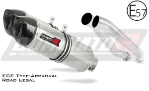 Z1000 Homologuotas išmetimo duslintuvas HP1 2003 - 2006