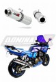 wydech tłumik DOMINATOR Okrągły pasujący do motocykla Kawasaki ZRX 1200 2001 - 2007 3