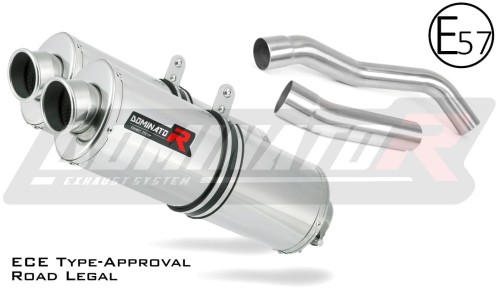 exhaust muffler DOMINATOR homologated road legal OVAL fits to Z1000 2007  2009 5