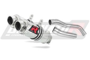 Kawasaki Z1000 2007 - 2009 išmetimo sistema Duslintuvas GP1 + dB killer medium