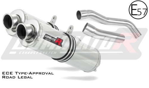 Z1000 Z 1000 EXHAUST Homologated Homologation Kawasaki Muffler Auspuff Sportauspuff Silencer Echappement Silencieux Scarico Scarichi Escape Wydech Tłumik ROUND 2007 - 2009 DOMINATOR x
