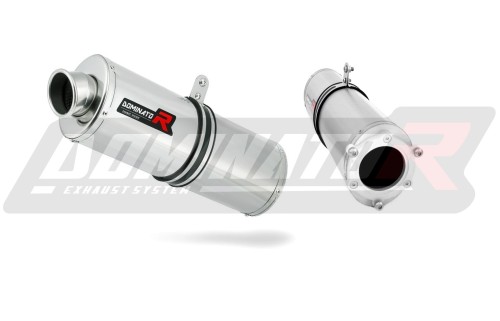ZX6R EXHAUST Kawasaki Muffler Auspuff Sportauspuff Silencer Echappement Silencieux Scarico Scarichi Escape Wydech Tłumik OVAL 1995 - 1997 Dominator  x