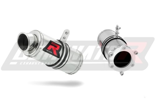 ZX6R EXHAUST Kawasaki Muffler Auspuff Sportauspuff Silencer Echappement Silencieux Scarico Scarichi Escape Wydech Tłumik GP 1 1995 - 1997 Dominator  x