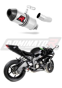 Kawasaki ZX6R 636 2009 - 2024 Low Level išmetimo sistema Duslintuvas HP3 + dB killer medium