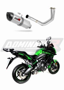 Kawasaki VERSYS 650 2015 - 2020 Pilna išmetimo sistema Kolektorius išmetimas Duslintuvas HP1 + dB killer medium