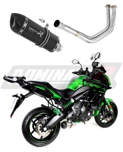 Kawasaki VERSYS 650 2015 - 2020 Pilna sistema Išmetimo kolektorius Duslintuvas HP1 BLACK + dB killer medium