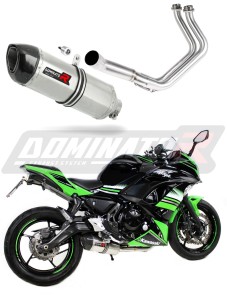 Kawasaki NINJA 650 2017 - 2022 Pilna sistema Išmetimo kolektorius Duslintuvas HP1 + dB killer medium