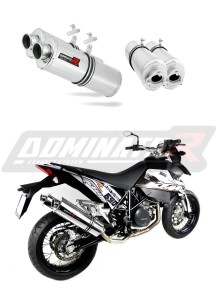 KTM 950 SM Supermoto R 2006 - 2008 išmetimo sistema Duslintuvas OV + dB killer medium