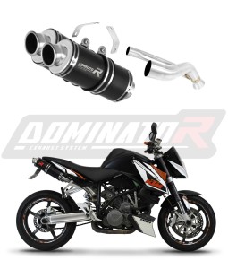 KTM 990 SUPER Duke 2005 - 2013 išmetimas Duslintuvas GP1 BLACK + dB killer medium