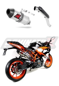 KTM RC 390 2017 - 2020 HI Level išmetimo sistema Duslintuvas HP3 + dB killeris vidutinis