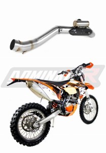EXC 450 Exhaust Header pipe with PowerBomb 2012 - 2016