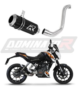 KTM 125 Duke 2012 - 2016 išmetimo sistema Duslintuvas GP BLACK + dB killer medium
