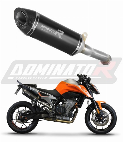 KTM 790 DUKE 2018 - 2020 EXHAUST Muffler Auspuff Sportauspuff Silencer Echappement Silencieux Scarico Scarichi Escape Wydech Tłumik HP8 BLACK DOMINATOR x