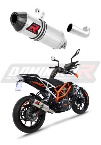 390 DUKE EXHAUST KTM Muffler Auspuff Sportauspuff Silencer Echappement Silencieux Scarico Scarichi Escape Wydech Tłumik HP3 2017 - 2020 Dominator x