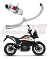 KTM 390 Adventure 2020 - 2021 EXHAUST Full System Muffler Auspuff Sportauspuff Silencer Echappement Silencieux Scarico Scarichi Escape Collector Manifold Wydech Tłumik GP 1 DOMINATOR x