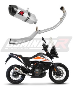 KTM 390 Adventure 2020 - 2024 Pilna sistema Išmetimo kolektorius Duslintuvas HP1 + dB killer medium