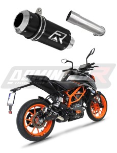 KTM 390 Duke 2021 - 2023 išmetimas Duslintuvas GP BLACK + dB killer medium