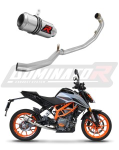 KTM 390 Duke 2021 - 2023 Pilna sistema Kolektorius išmetimas Duslintuvas GP + dB killer medium