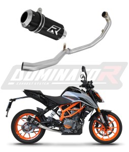 KTM 390 Duke 2021 - 2023 Full system Kolektorius išmetimas Duslintuvas GP BLACK + dB killer medium