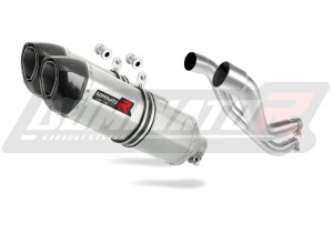 Pegaso 650 Strada išmetimo vamzdis Duslintuvas HP1 2007 - 2010 + dB killer medium