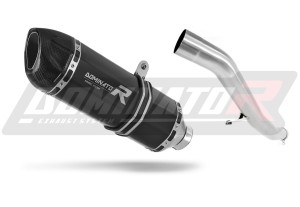 Kawasaki GTR 1400 2007 - 2009 išmetimas Duslintuvas HP1 BLACK + dB killer medium