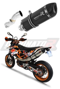 KTM 690 SMC R 2012 - 2017 išmetimas Duslintuvas HP1 BLACK + dB killer medium