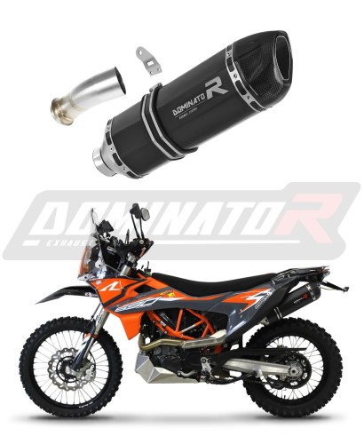exhaust muffler DOMINATOR HP1 BLACK fits to KTM 690 SMC R 2019  2020 7