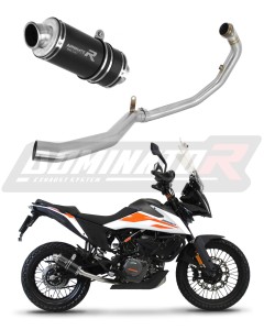KTM 390 Adventure 2020 - 2024 Pilna sistema Išmetimo kolektorius Duslintuvas GP1 BLACK + dB killer medium
