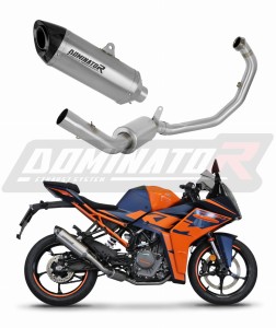 KTM RC 390 2022 - 2024 Full System EX išmetimo sistema Duslintuvas HP8 + dB killer