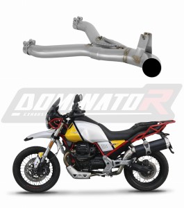 Moto Guzzi V85 TT 2019 - 2020 lenktyninis priekinis ir vidurinis vamzdis