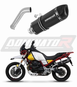 Moto Guzzi V85 TT 2019 - 2020 išmetimo duslintuvas HP1 BLACK + dB killer