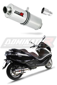 Piaggio X10 125 2012 - 2016 išmetimo sistema Duslintuvas OV + dB killer medium