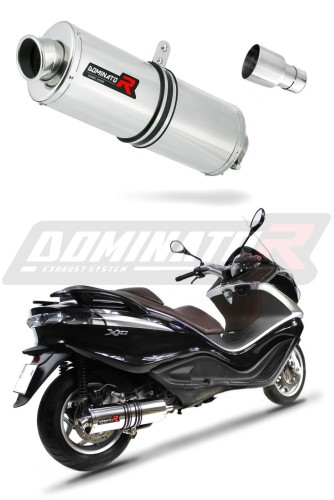wydech tłumik DOMINATOR Owalny pasujący do motocykla Piaggio X10 125 2012 - 2016 5