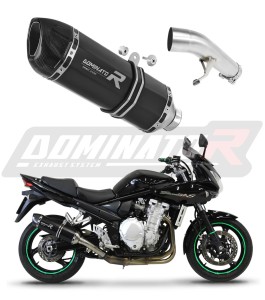 Suzuki GSF 1250 N / S BANDIT 2007 - 2016 išmetimo sistema Duslintuvas HP1 BLACK + dB killer medium