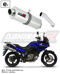 DL 650 V-STROM homologuotas duslintuvas OVAL 2004 - 2006