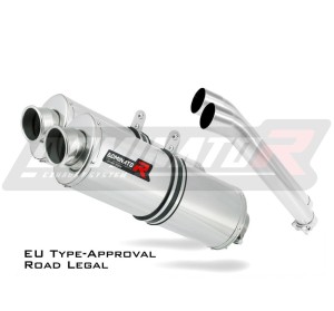 DL 1000 V-STROM homologuotas duslintuvas OVAL 2002 - 2012