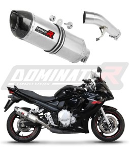 Suzuki GSXF 650 2007 - 2016 išmetimas Duslintuvas HP1 + dB killer medium
