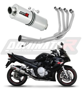 Suzuki GSXF 650 2007 - 2016 Pilna sistema Kolektorius išmetimas Duslintuvas OV + dB killer