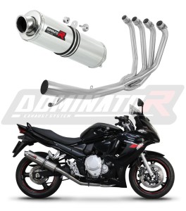 Suzuki GSXF 650 2007 - 2016 Pilna sistema Išmetimo kolektorius Duslintuvas ST + dB killer