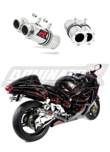 Suzuki GSXR 1300 Hayabusa 1999 - 2007 išmetimo sistema Duslintuvas GP1 + dB killer medium