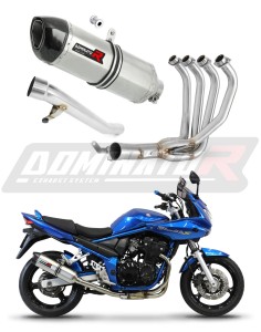 Suzuki GSF 650 BANDIT N / S 2005 - 2006 Full Exhaust System Collector Silencer HP1 + dB killer medium