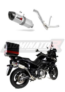 Suzuki DL 650 V Strom 2007 - 2011 Exhaust Silencer Muffler HP1 + dB killer medium